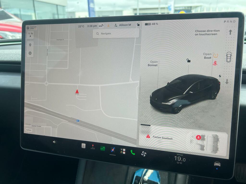Tesla Model 3 Rwd 4dr Auto FMZ9137 Black #2