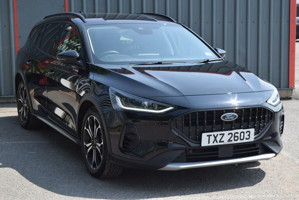 Ford Focus 1.0 Ecoboost Hybrid Mhev 155 Active X TXZ2603 Black #4