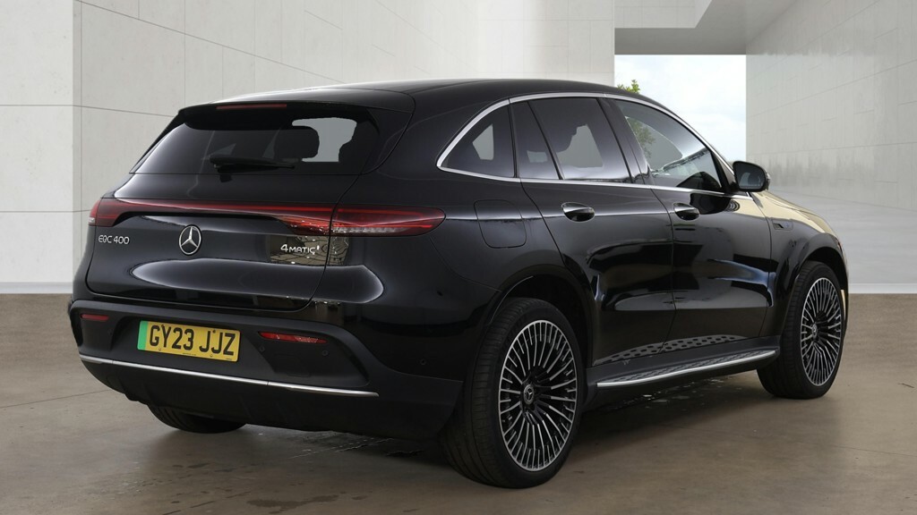 Mercedes-Benz EQC Eqc 400 300Kw Amg Line Premium 80Kwh GY23JJZ Black #4
