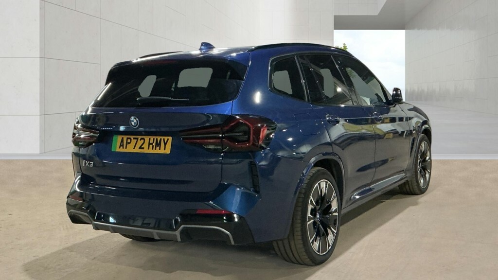BMW iX3 210Kw M Sport Pro 80Kwh Blue #4