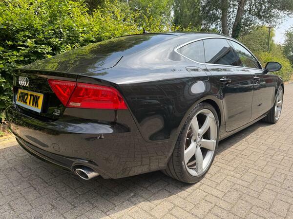 Audi A7 3.0 Tdi V6 S Line Sportback Multitronic Euro 5 S White #10