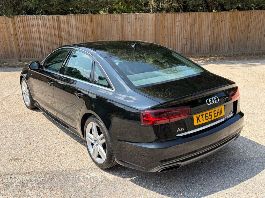 Audi A6 Saloon 3.0 Tdi V6 S Line S Tronic Quattro Euro 6 Ss Black #2