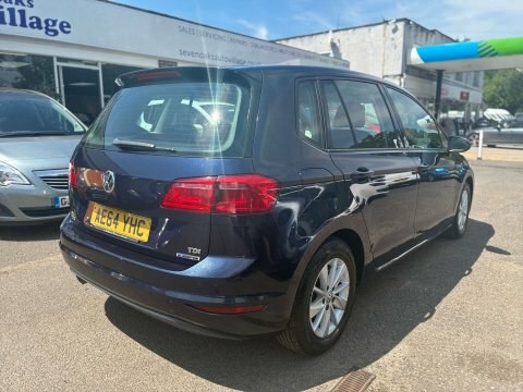Volkswagen Golf SV 1.6 Tdi Bluemotion Blue #6