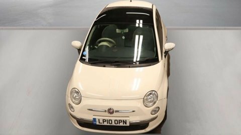 Fiat 500 1.2 Lounge Hatchback White #2