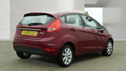 Ford Fiesta 1.25 Zetec Hatchback VA59GUD Red #4