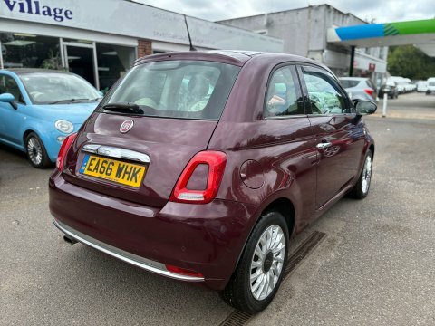 Fiat 500 1.2 Lounge Hatchback Red #6