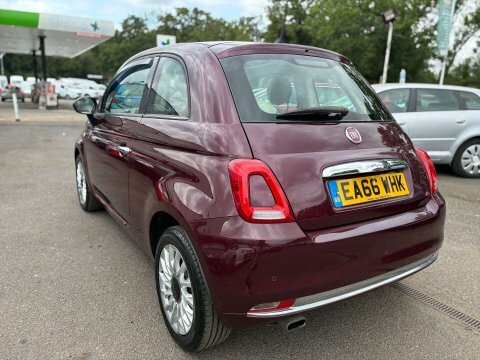 Fiat 500 1.2 Lounge Hatchback Red #4