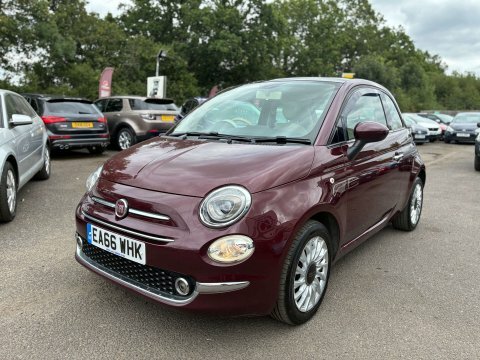 Fiat 500 1.2 Lounge Hatchback Red #3