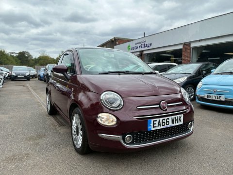 Fiat 500 1.2 Lounge Hatchback Red