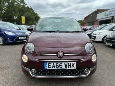 Fiat 500 1.2 Lounge Hatchback Red #2