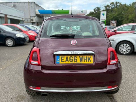 Fiat 500 1.2 Lounge Hatchback Red #5