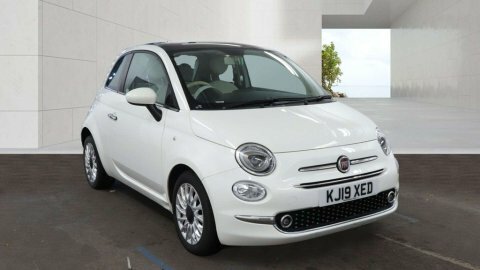 Fiat 500 1.2 Lounge Hatchback White #2