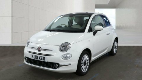 Fiat 500 1.2 Lounge Hatchback White #4