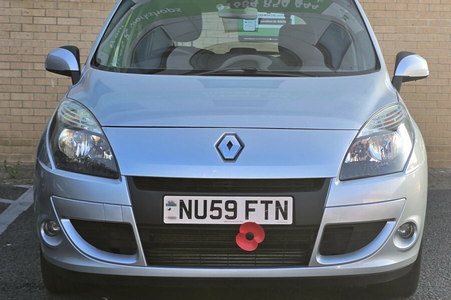 Renault Scenic 1.6 Dynamique Vvt 5Str 111 Bhp Blue #7