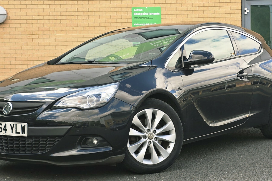 Vauxhall Astra GTC Hatchback Black #2