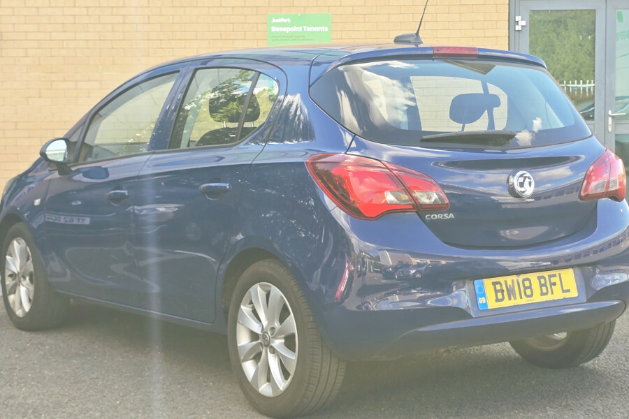 Vauxhall Corsa Hatchback Blue #4