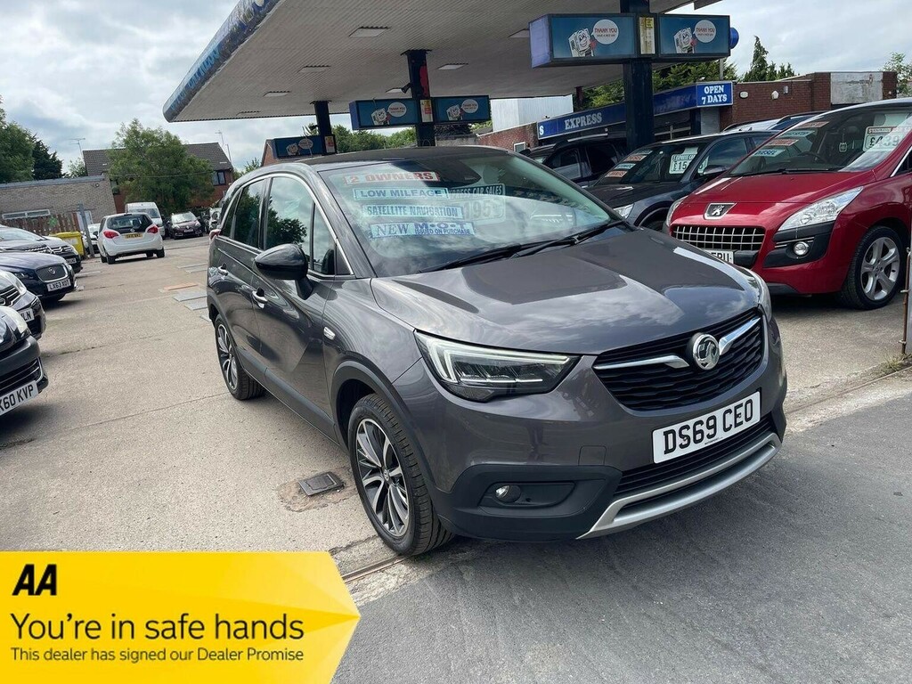 Vauxhall Crossland X Suv 1.2 Turbo Gpf Elite Nav Euro 6 Ss 2020 Grey