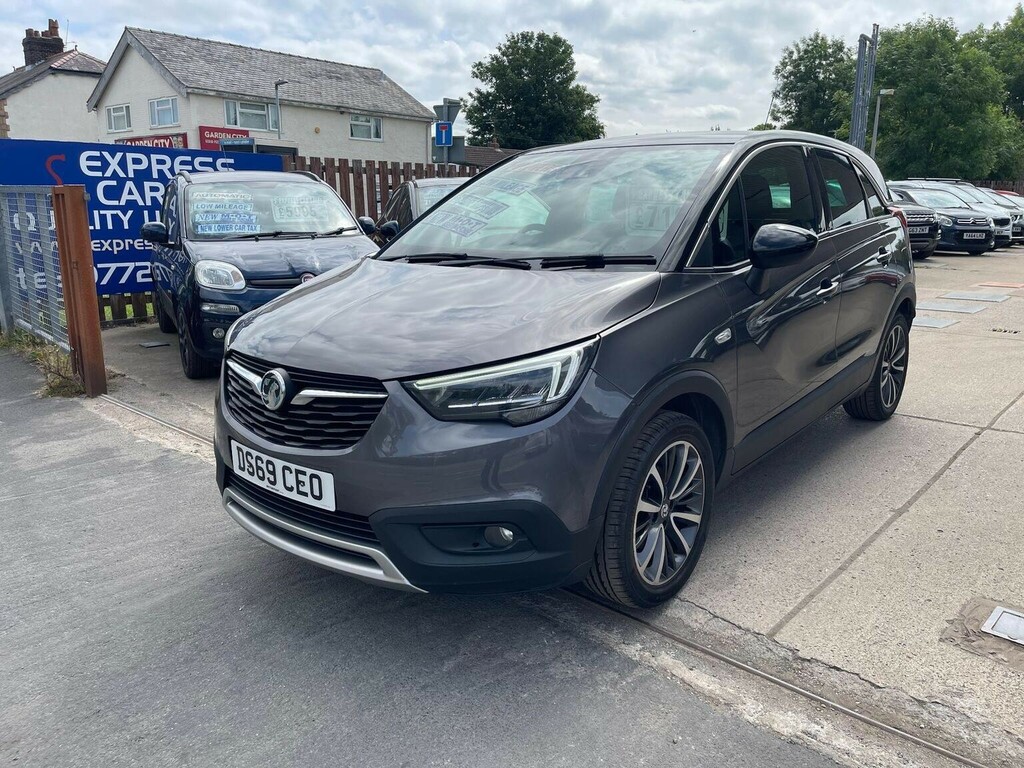 Vauxhall Crossland X Suv 1.2 Turbo Gpf Elite Nav Euro 6 Ss 2020 DS69CEO Grey #4