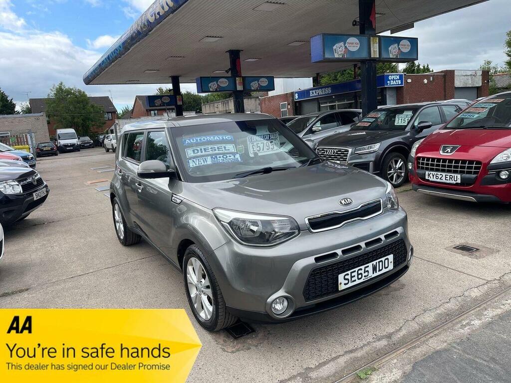 Kia Soul 1.6 Crdi Connect Dct Euro 6 Silver