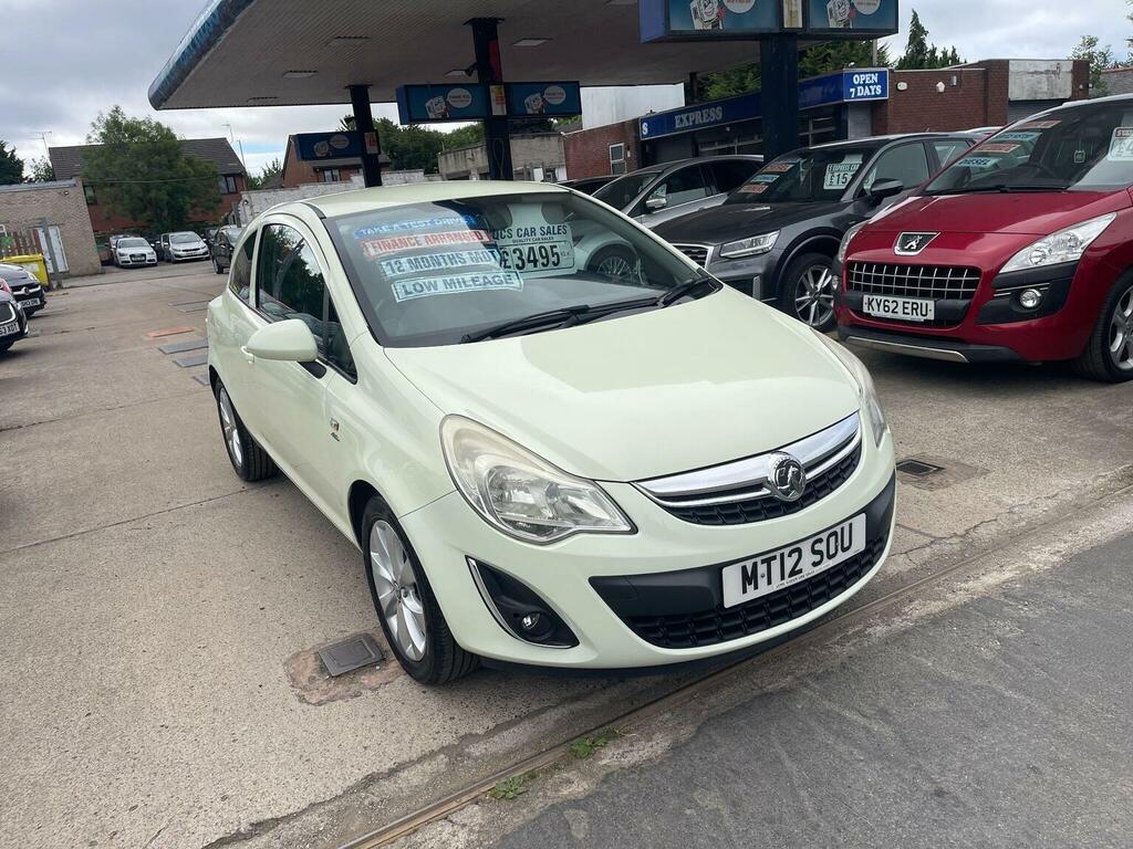 Vauxhall Corsa Hatchback 1.2 16V Active Euro 5 Ac 201212 Green