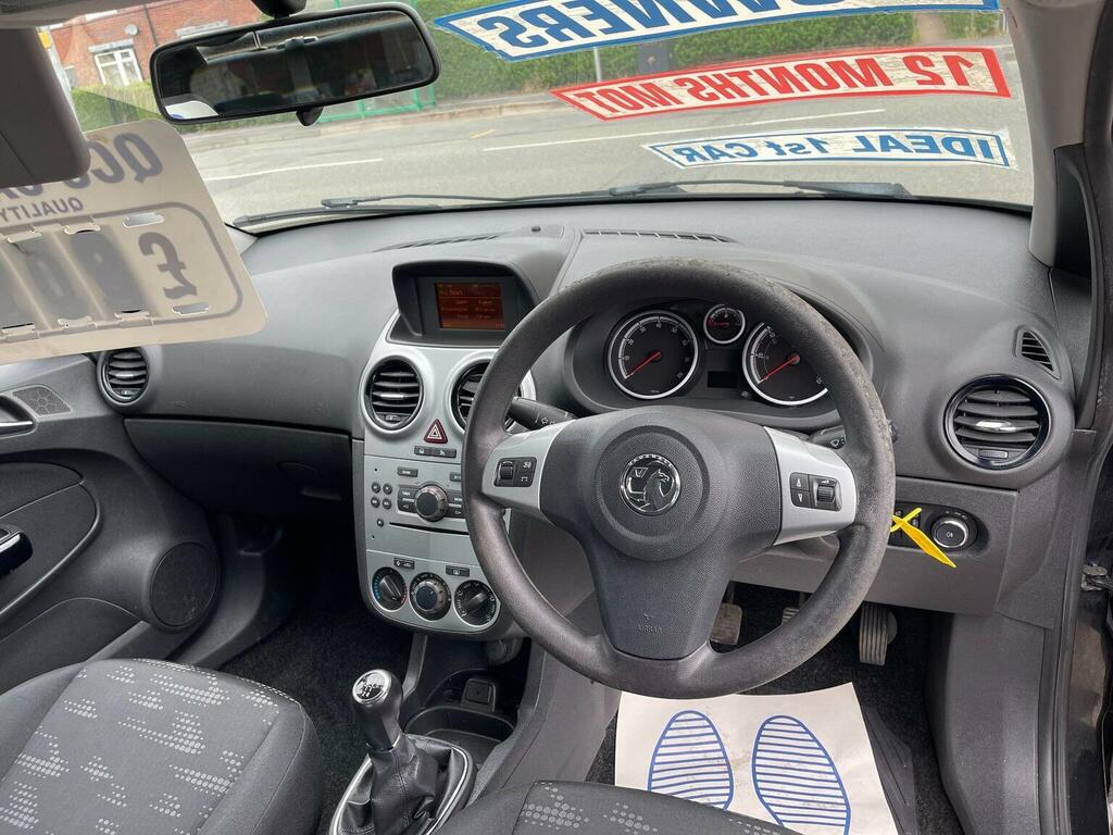 Vauxhall Corsa 1.2 Limited Edition Low Insurance Finance Part Exc White #9