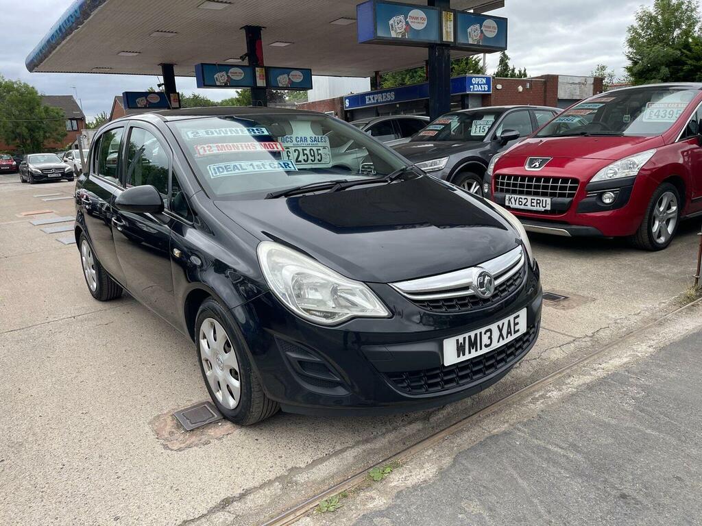 Vauxhall Corsa 1.2I Ecoflex 16V Exclusiv Euro 5 Ss Ac Black