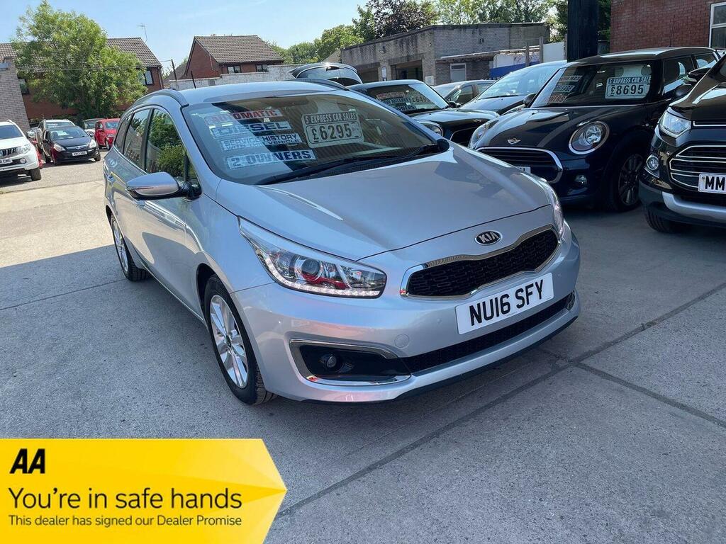 Kia Ceed 1.6 Crdi 2 Sportswagon Dct Euro 6 Ss Silver