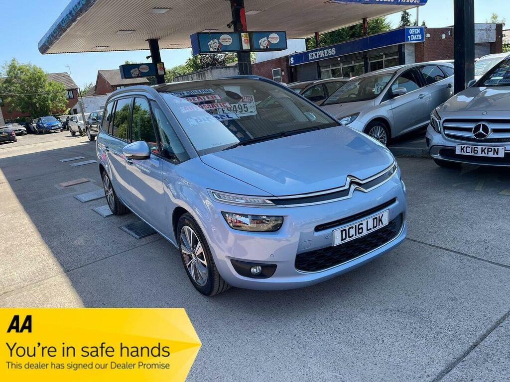 Citroen Grand C4 Picasso 1.6 Bluehdi Exclusive Eat6 Euro 6 Ss Blue