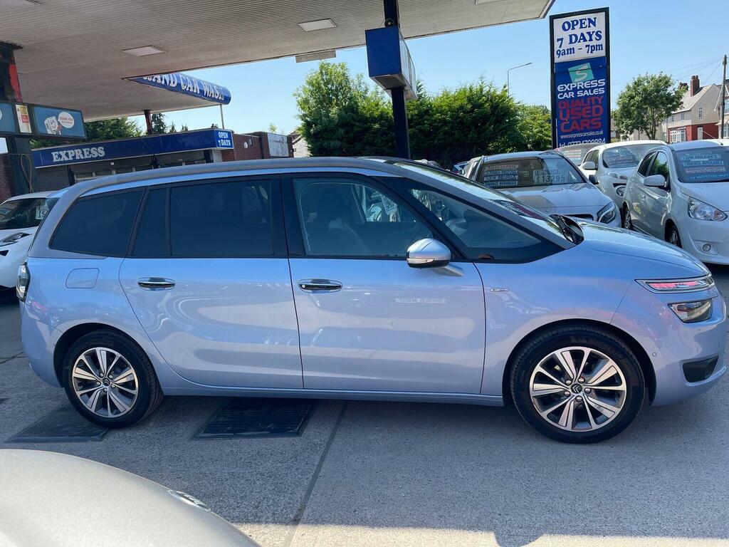 Citroen Grand C4 Picasso 1.6 Bluehdi Exclusive Eat6 Euro 6 Ss Blue #3