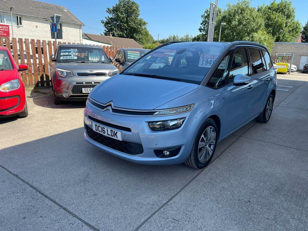 Citroen Grand C4 Picasso 1.6 Bluehdi Exclusive Eat6 Euro 6 Ss Blue #4