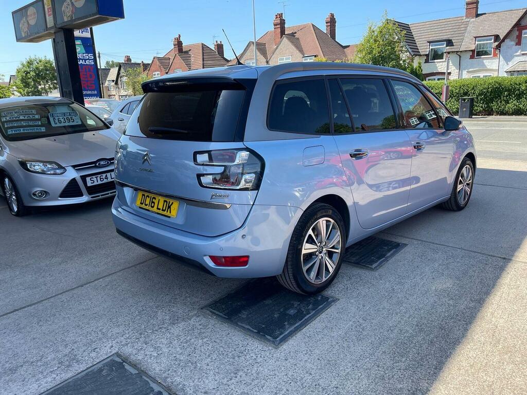 Citroen Grand C4 Picasso 1.6 Bluehdi Exclusive Eat6 Euro 6 Ss Blue #2