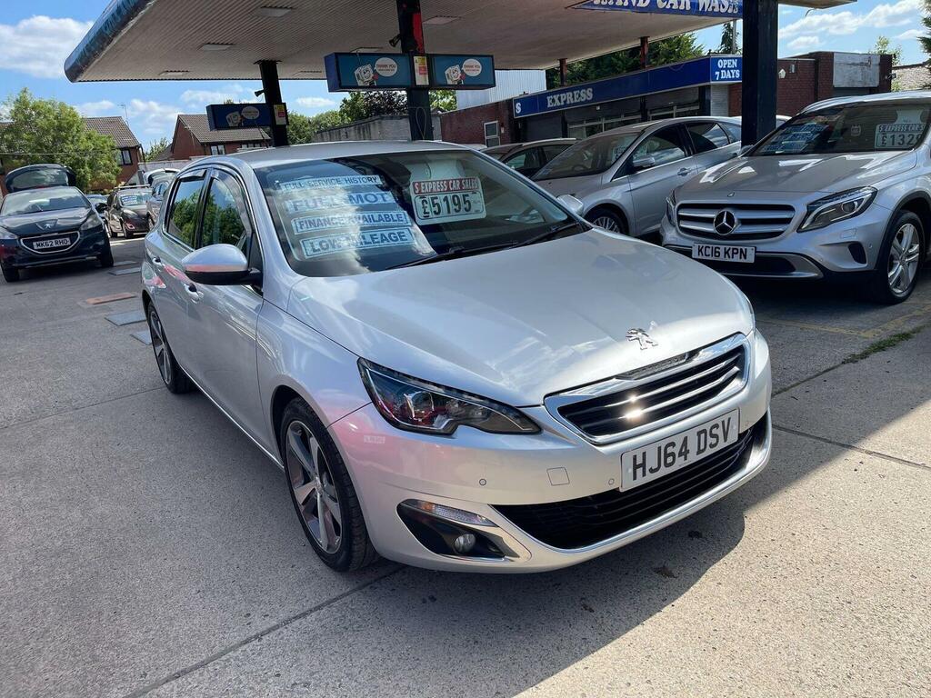 Peugeot 308 Hatchback 1.6 Thp Allure Euro 5 201464 Silver