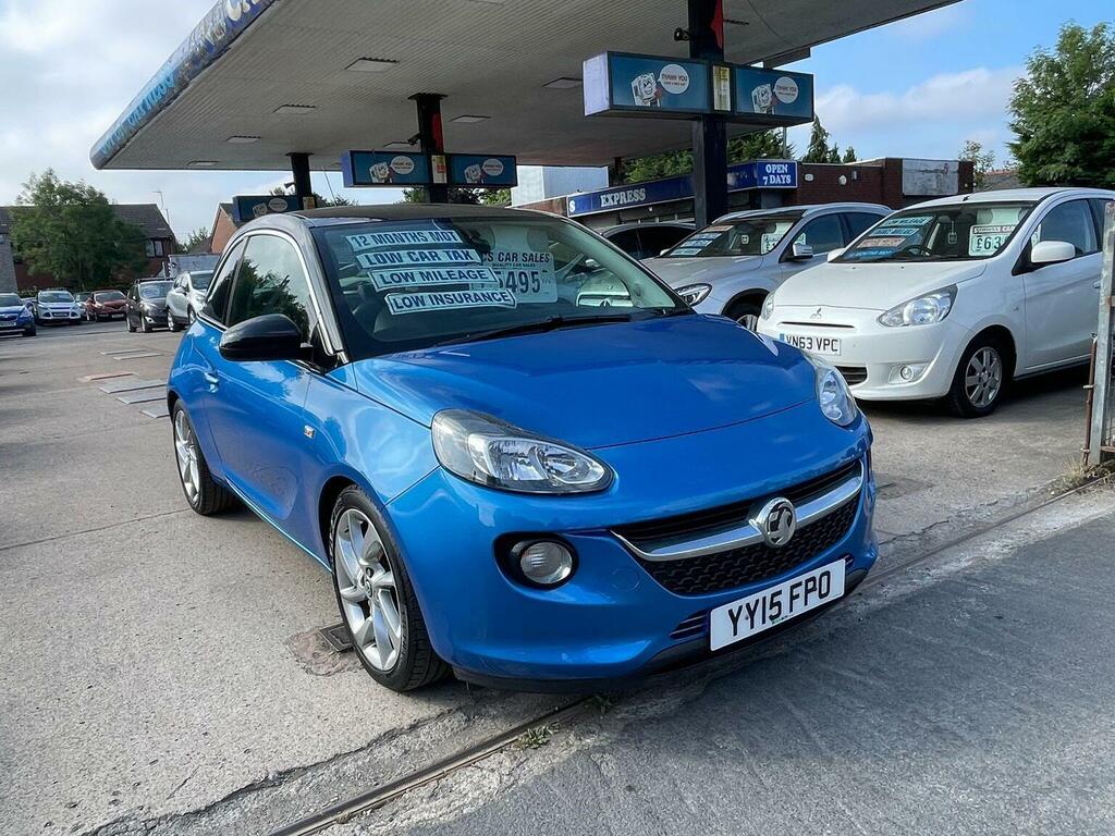 Vauxhall Adam 1.0I Turbo Ecoflex Slam Euro 6 Ss Blue