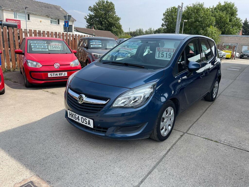 Vauxhall Meriva Mpv 1.4I Turbo Exclusiv Euro 6 201564 Blue #4