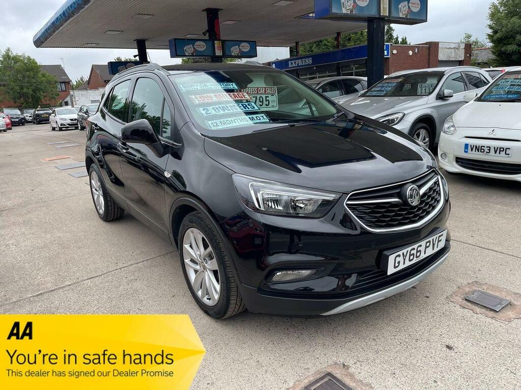Vauxhall Mokka X 1.6I Design Nav Euro 6 Ss Black