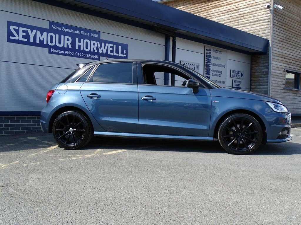 Audi A1 1.4 Tfsi S Line Sportback S Tronic Euro 6 Ss LP16FAO Blue #5