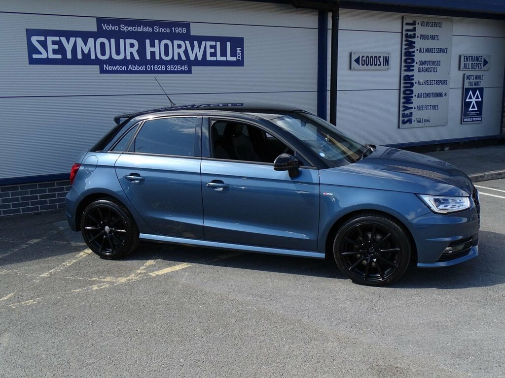 Audi A1 1.4 Tfsi S Line Sportback S Tronic Euro 6 Ss LP16FAO Blue #3