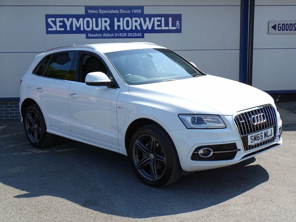 Audi Q5 2.0 Tdi S Line Plus S Tronic Quattro Euro 6 Ss White #2