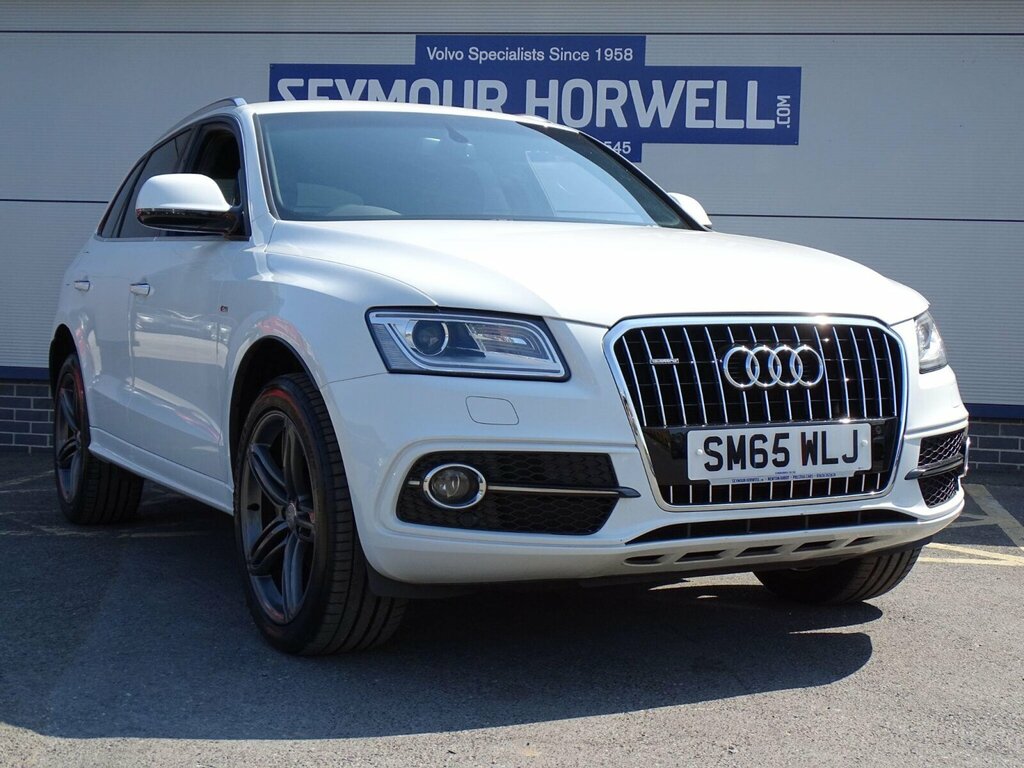 Audi Q5 2.0 Tdi S Line Plus S Tronic Quattro Euro 6 Ss White