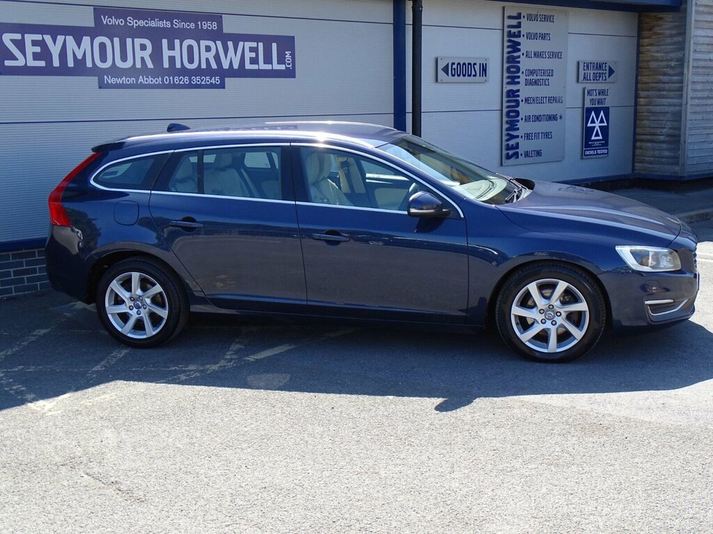 Volvo V60 2.0 D3 Se Lux Euro 5 Ss Blue #4