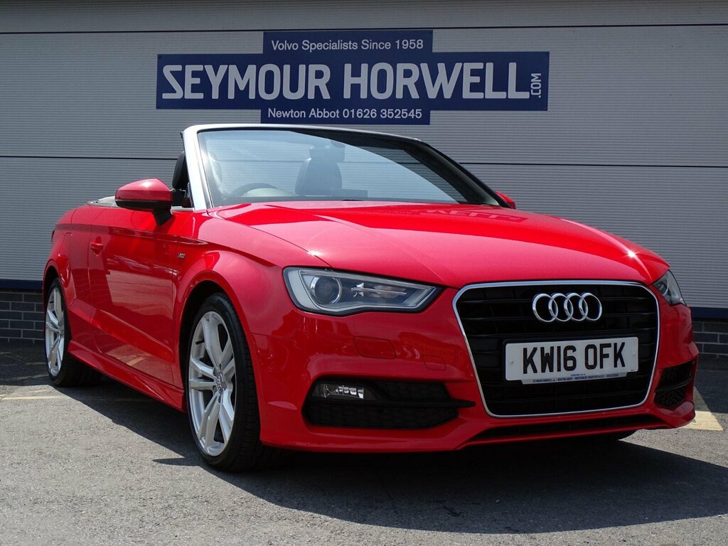 Audi A3 1.4 Tfsi Cod S Line Euro 6 Ss Nav Red