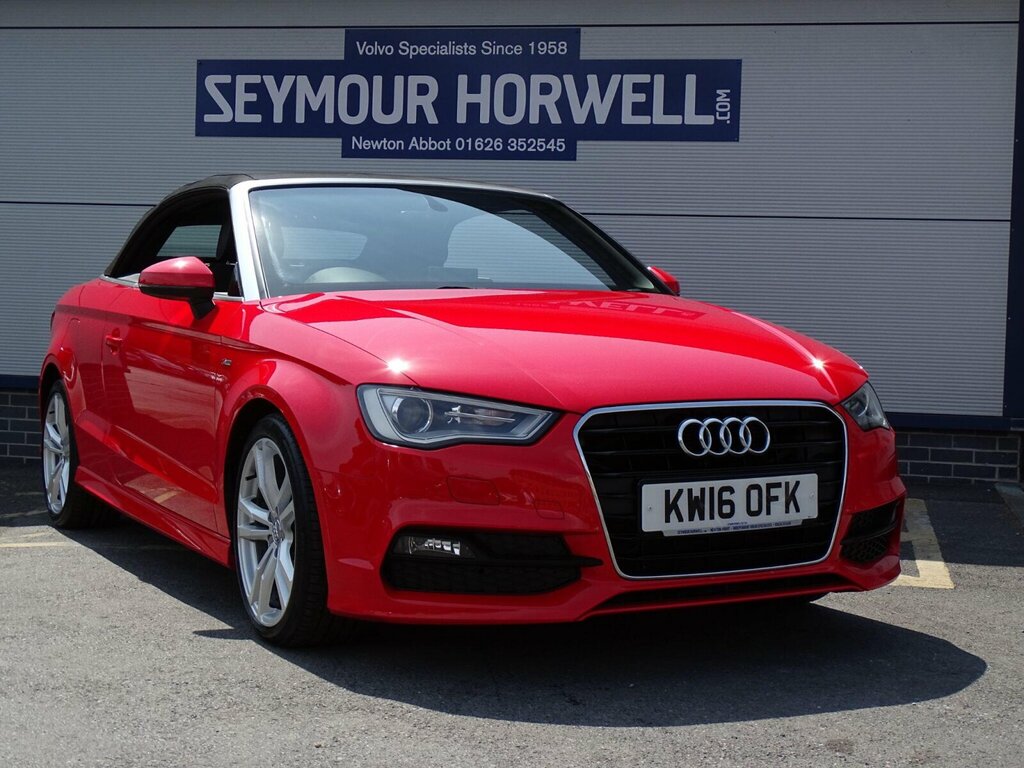 Audi A3 1.4 Tfsi Cod S Line Euro 6 Ss Nav Red #2