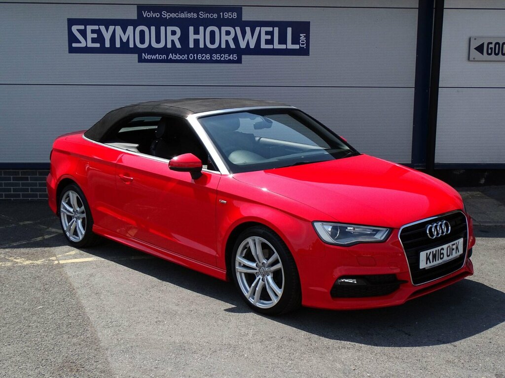 Audi A3 1.4 Tfsi Cod S Line Euro 6 Ss Nav Red #4