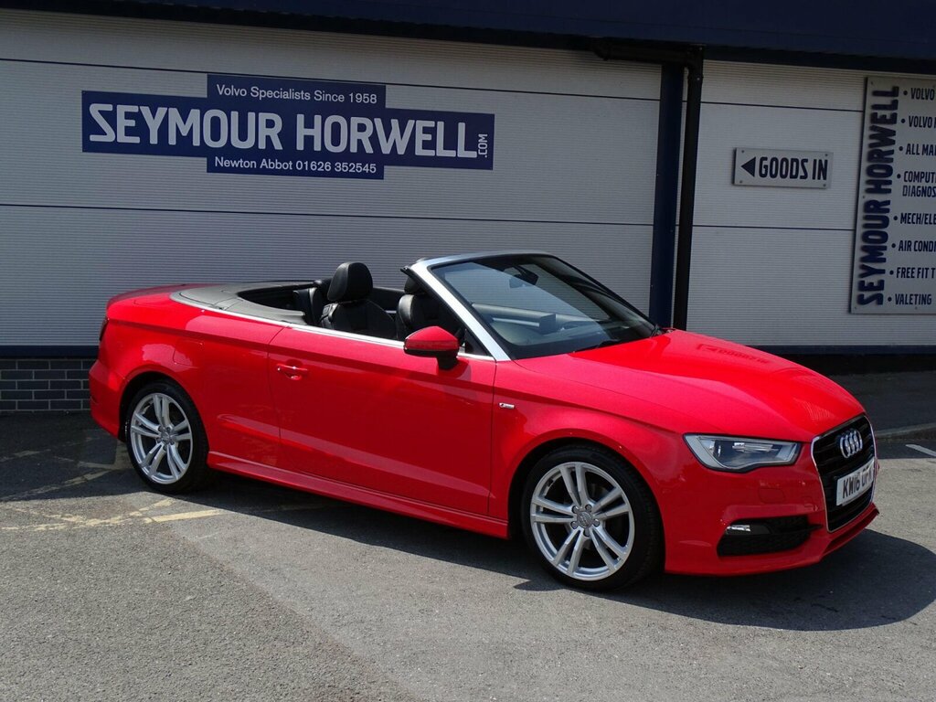 Audi A3 1.4 Tfsi Cod S Line Euro 6 Ss Nav Red #3
