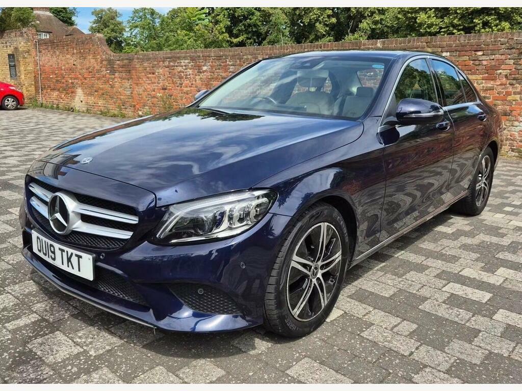 Mercedes-Benz C Class 1.5 C200 Mhev Eq Boost Sport Premium G-tronic E Blue