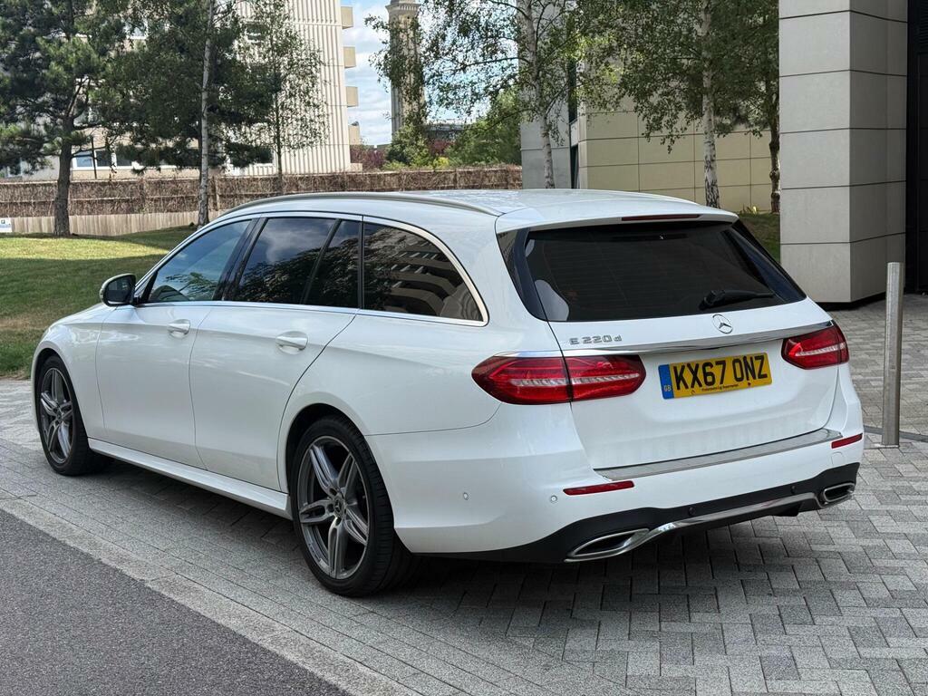Mercedes-Benz E Class 2.0 E220d Amg Line G-tronic Euro 6 S S White #3