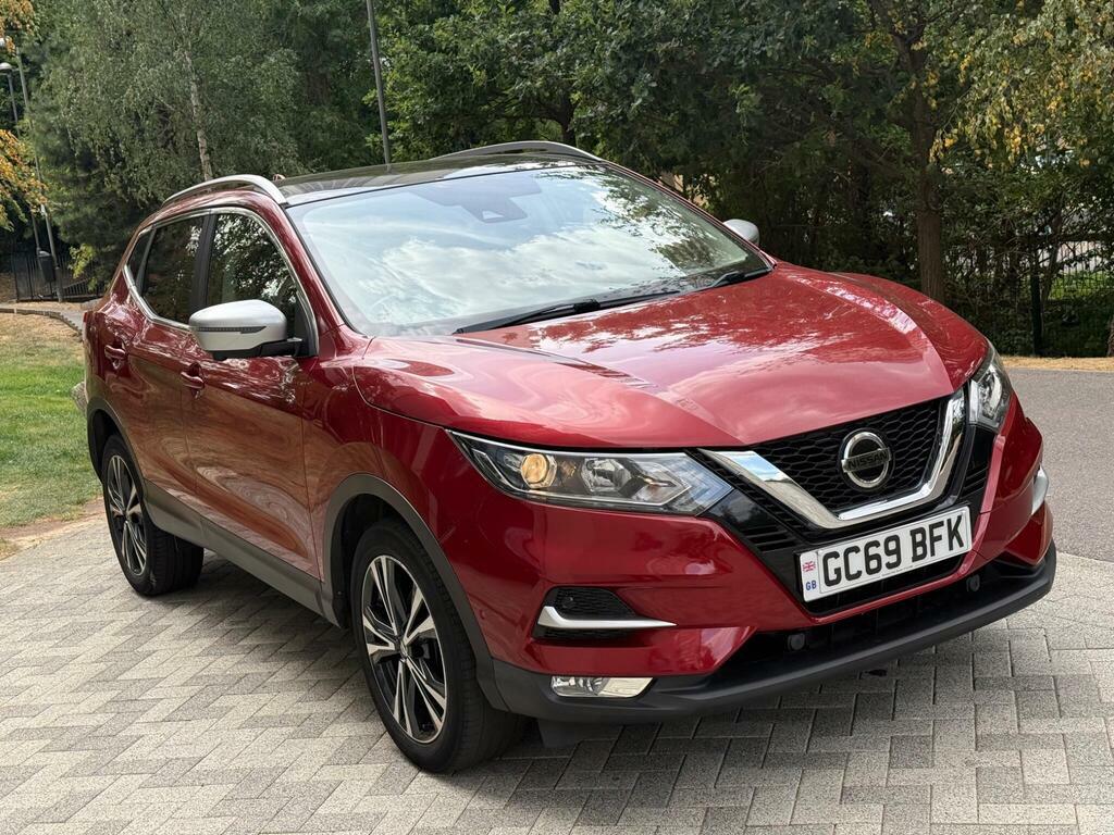 Nissan Qashqai 1.3 Dig-t N-connecta Dct Euro 6 S S GC69BFK Red #5