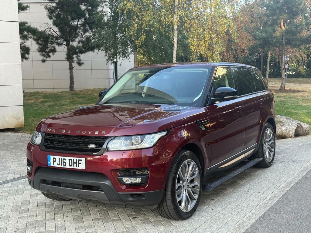Land Rover Range Rover Sport 3.0 Sd V6 Hse Dynamic 4Wd Euro 6 S S Red