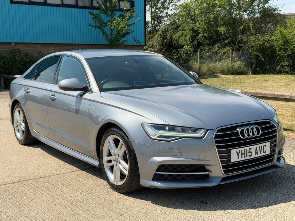 Audi A6 Saloon Saloon 2.0 Tdi Ultra S Line S Tronic Euro 6 Ss YH15AVC Grey #5