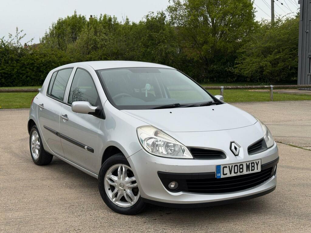 Renault Clio Hatchback 1.6 Vvt Expression 200808 Silver